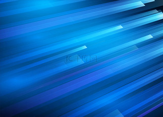 蓝色光线发光线直线