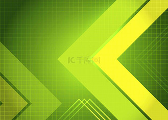 绿色商务直线光线