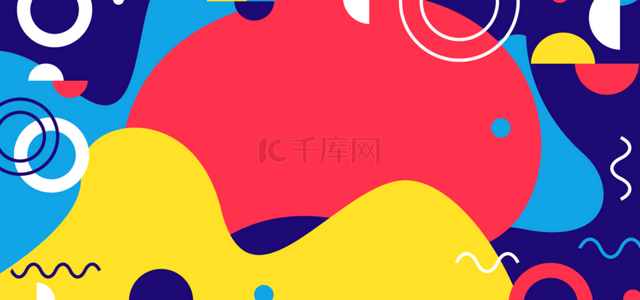 彩色创意灯笼悬挂背景