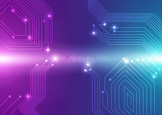 商务科技光效光线蓝色大气科技感海报背景个人vip和企业vip免费下载