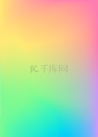 渐变色七彩彩虹背景