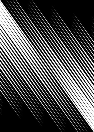 渐变黑色白色线条线段直线