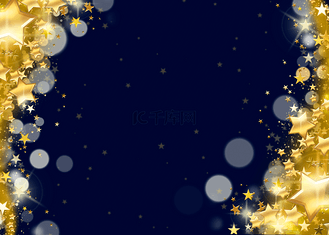 星星星光光斑平铺背景