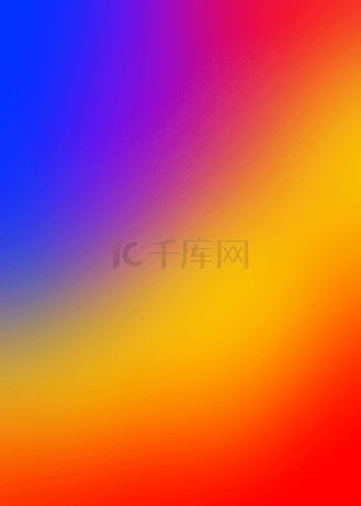 红蓝渐变模糊背景