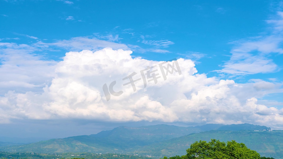 大自然山间云海自然风光意境云朵图片