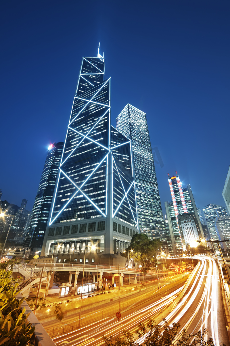 在香港 skyscrapesr图片