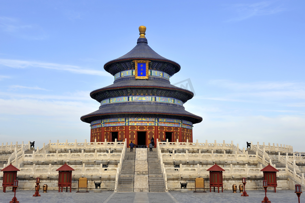 在北京的天坛天坛天堂的帝国保险库,图片
