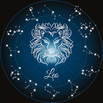 狮子座星座图案符号图片