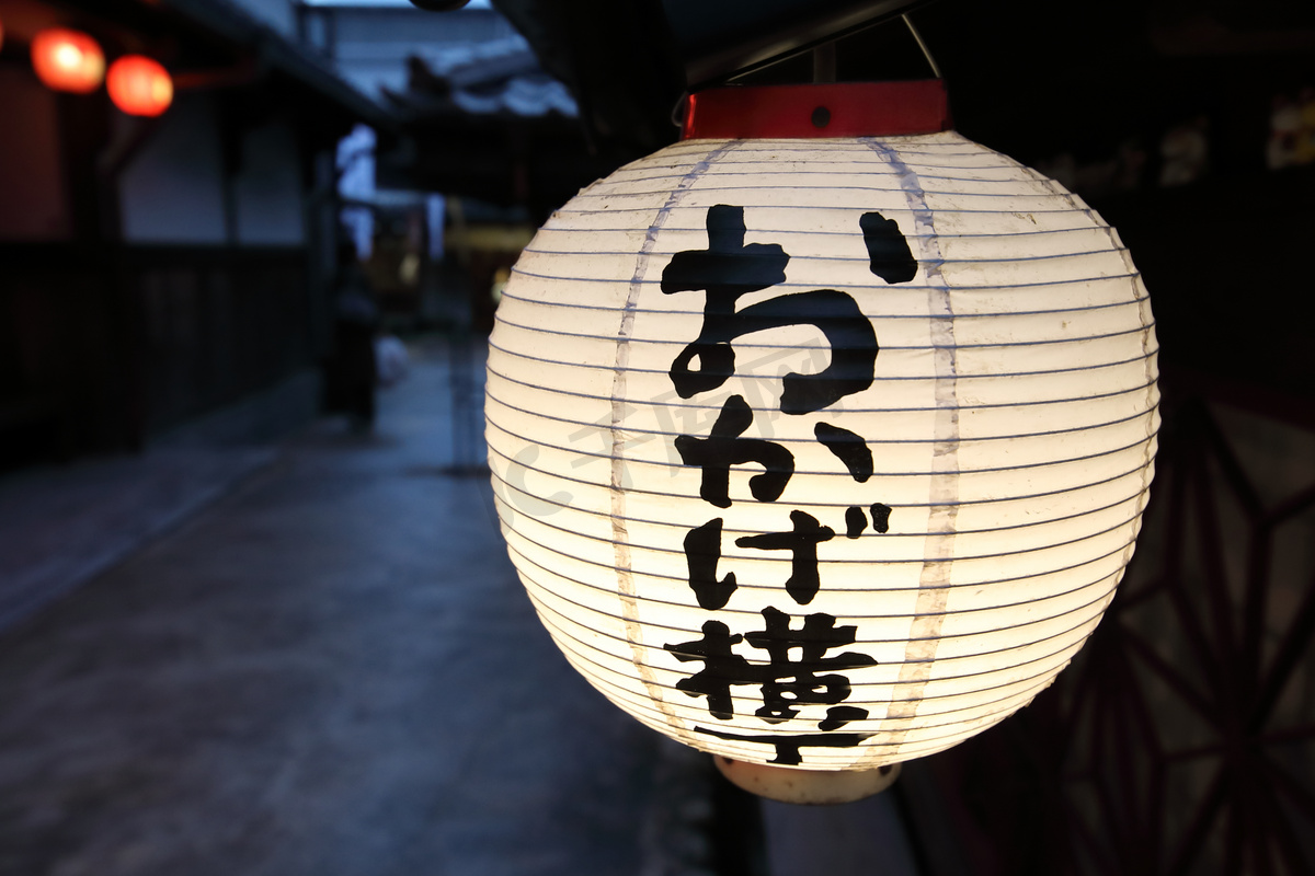 日本的日式灯笼。灯笼日语翻译-冈卡约科科.图片