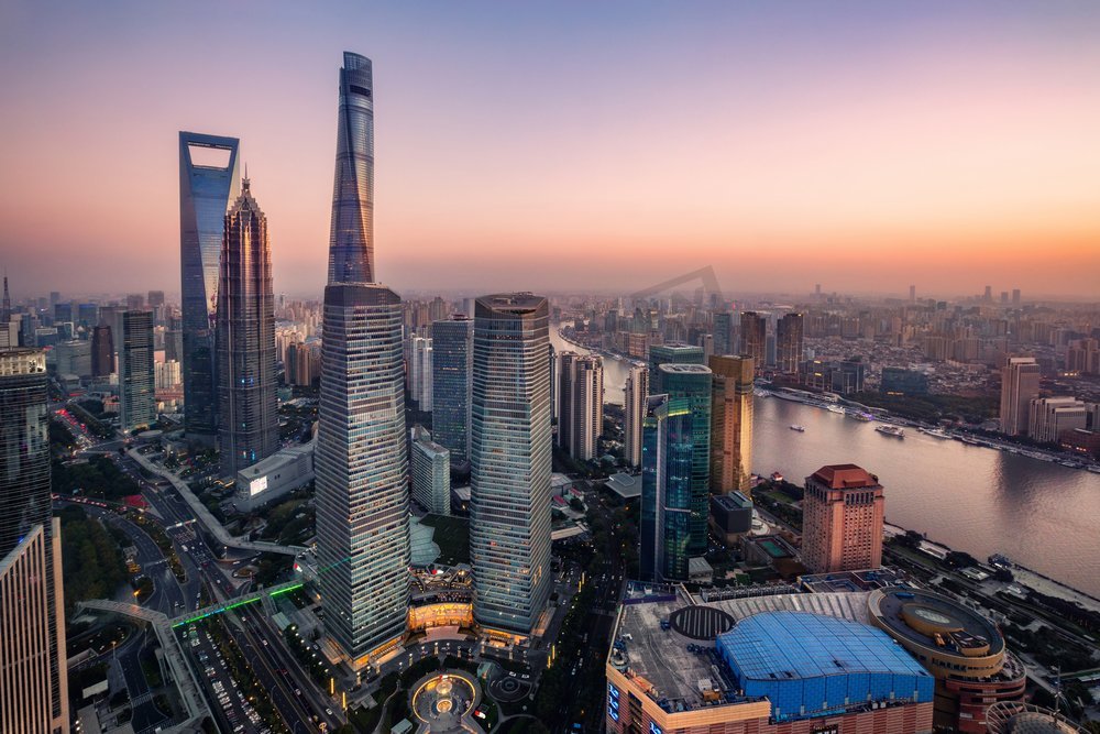 陆家嘴，中国，亚洲城市风貌图片
