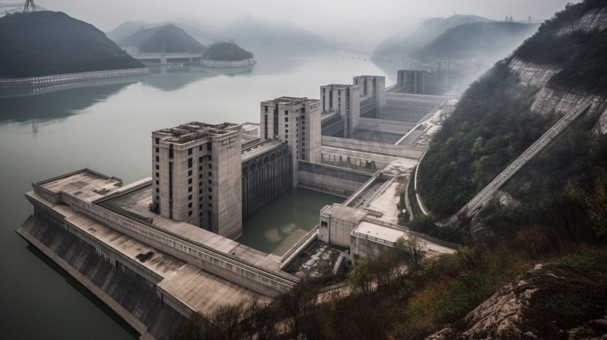 宜昌三峡大坝摄影图图片