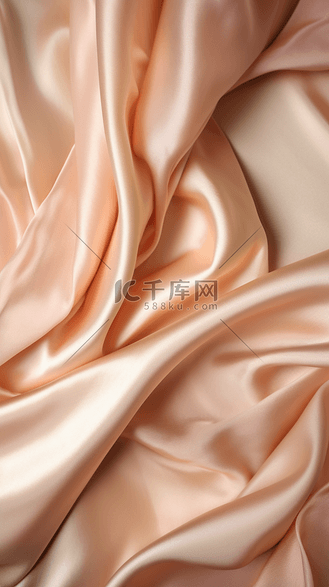 彩色丝绸绸缎材质背景