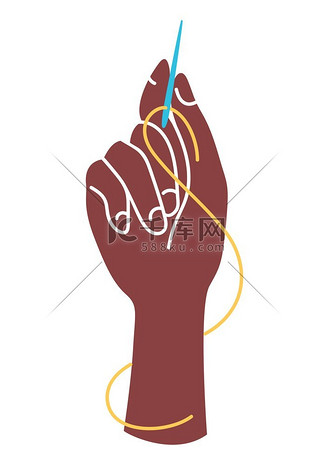 送你一朵小红花手势卡