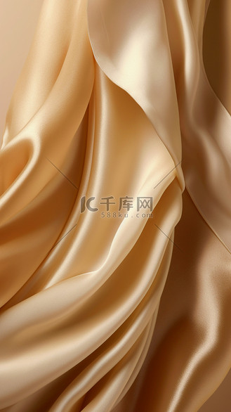 彩色丝绸绸缎材质背景