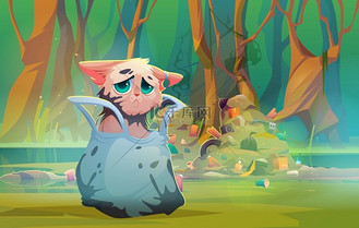 卡通伤心猫图片_卡通伤心猫素材-卡通伤心猫图片大全-千库网