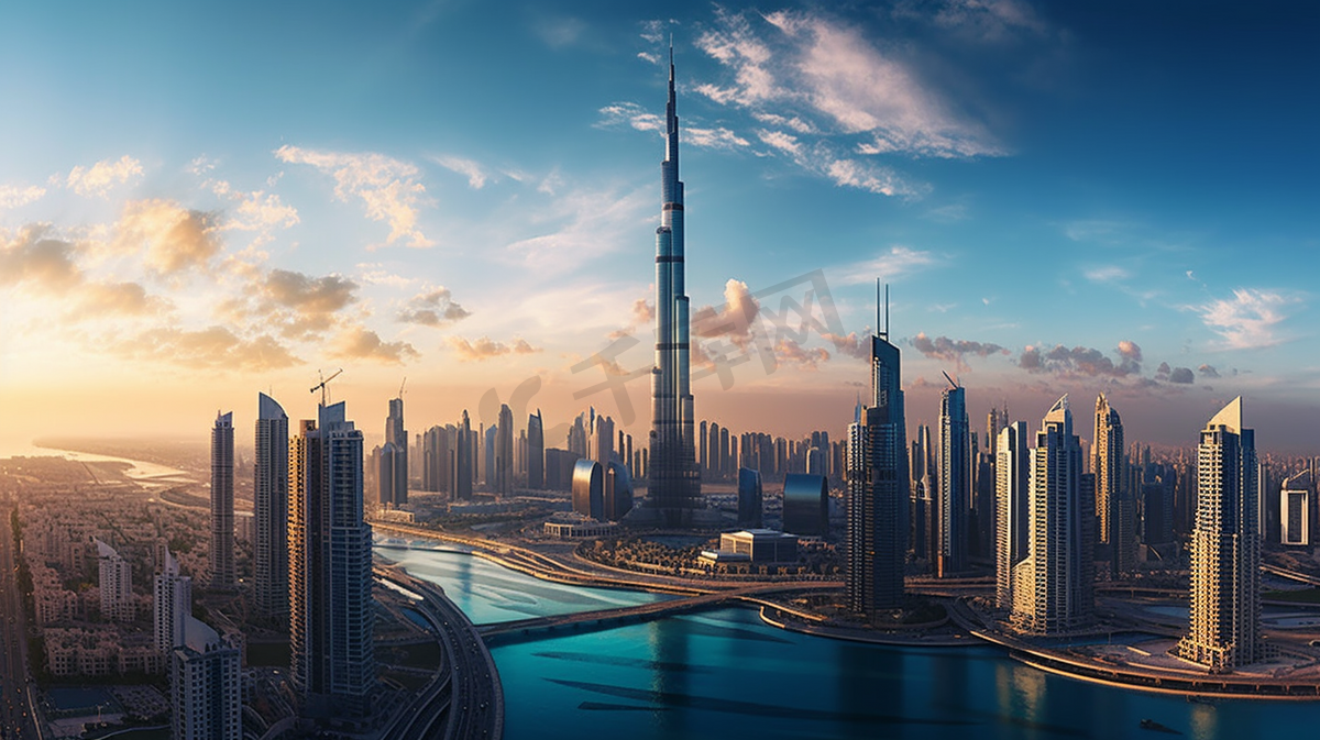 阿联酋迪拜商业湾全景
图片