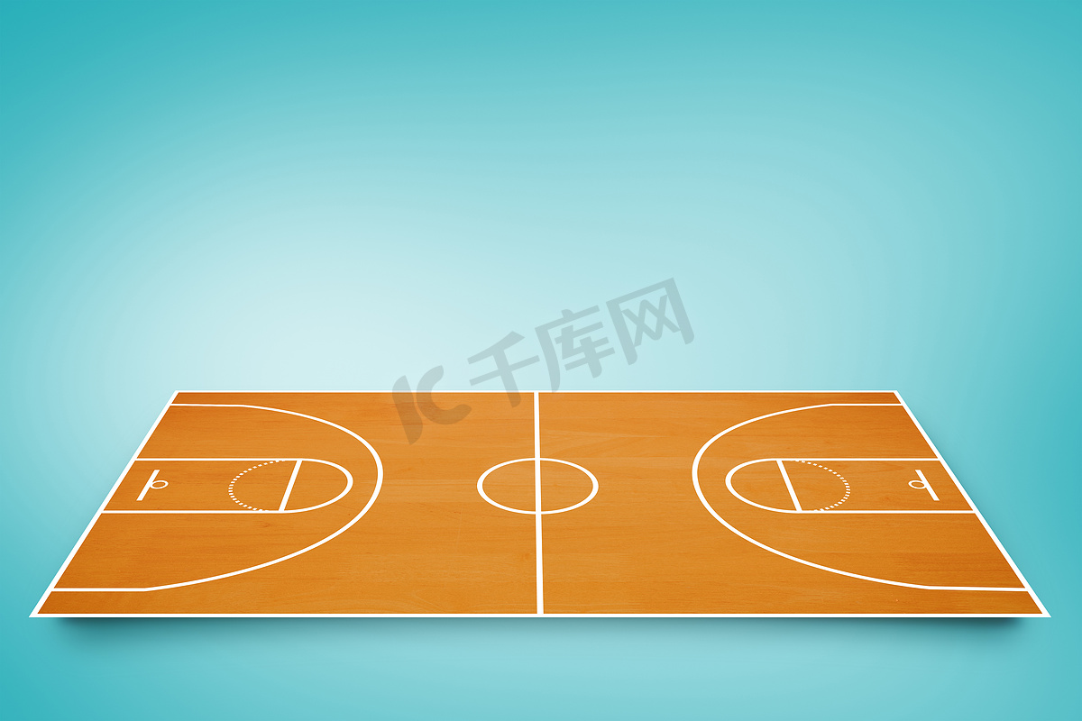 篮球场的复合形象图片