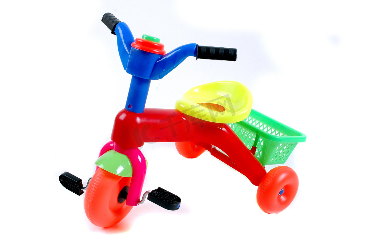 儿童自行车塑料玩具图片