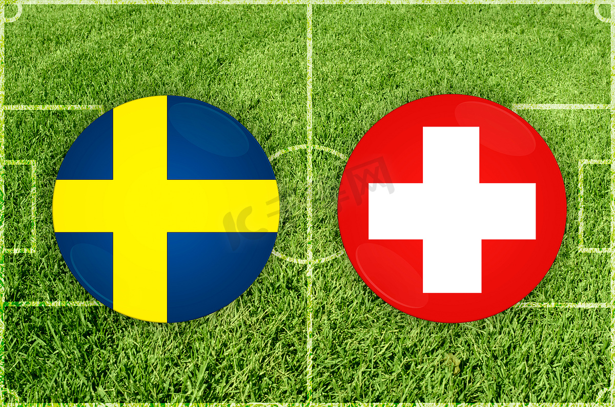 瑞典 vs 瑞士足球比赛图片