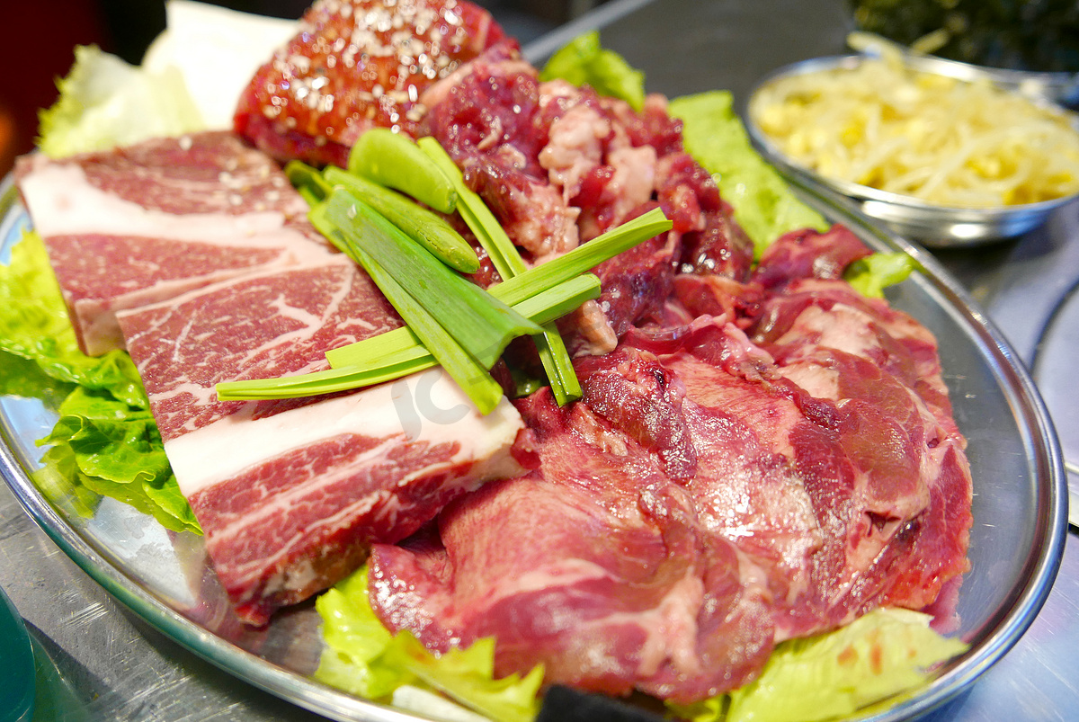韩式烧烤套餐-生牛肉图片