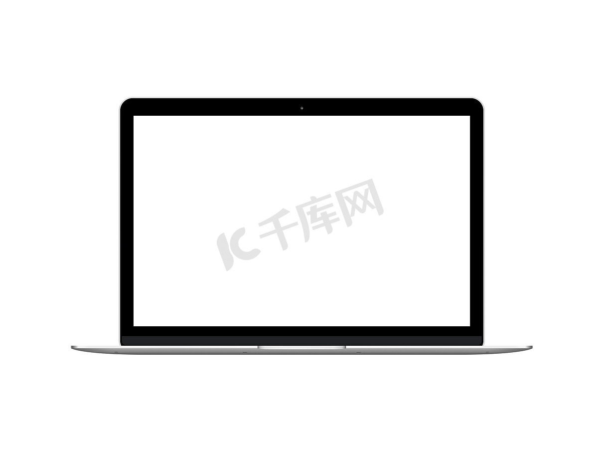 Silver Apple The New MacBook 笔记本电脑样机图片