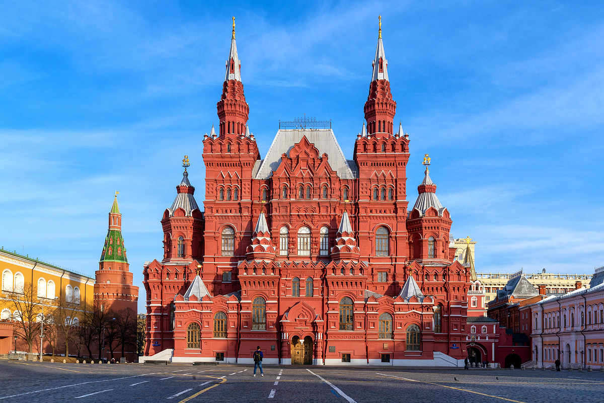 俄罗斯莫斯科红场历史博物馆图片