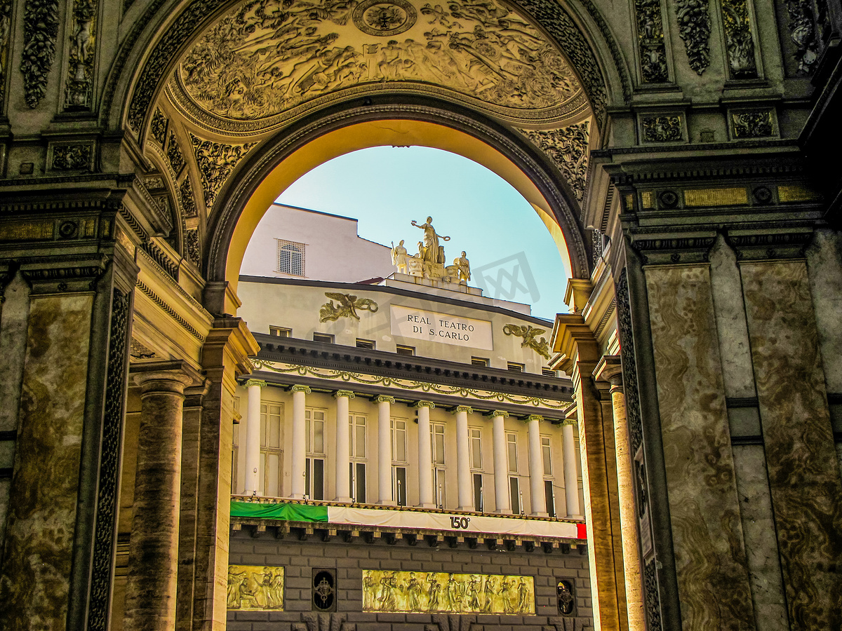 圣卡洛皇家剧院，那不勒斯，意大利图片