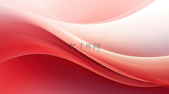 红色波浪线条抽象背景13
