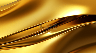 高光金属图片素材_复制空间高光金色背景.