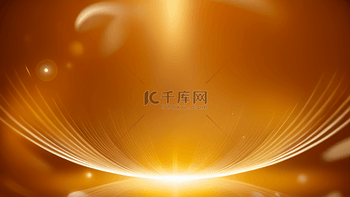 金色光效质感企业商务年会背景