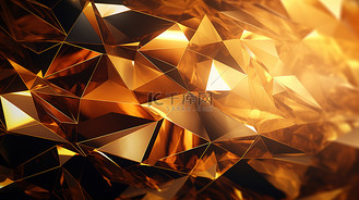 金色元素完美融合抽象背景9