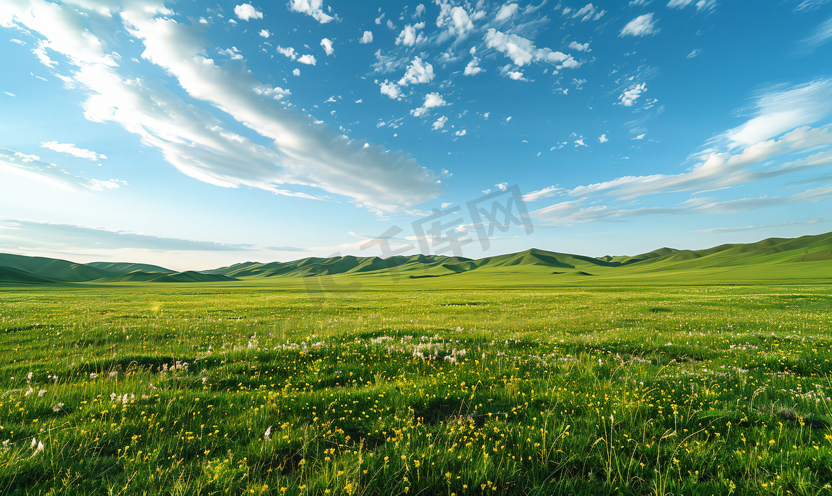 内蒙古大草原自然风景图片