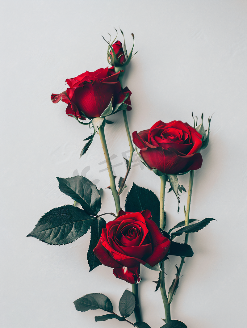 玫瑰花，情人节图片