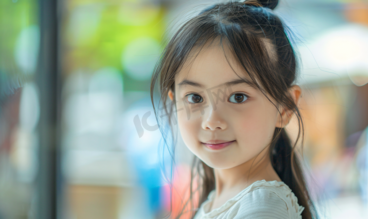 亚洲人年轻女孩肖像图片
