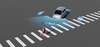 C4D无人驾驶科技商务海报素材