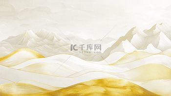 高级感山水风景大气背景