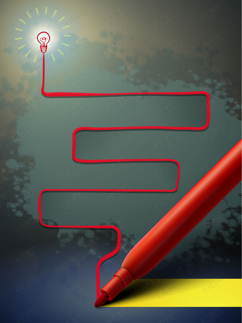 简约大气设计思维导图背景素材背景图片免费下