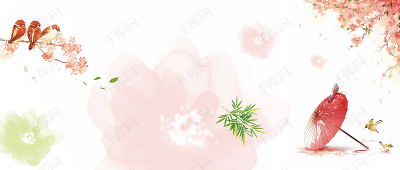 天猫春天女装清新简约浅色海报背景图片免费下