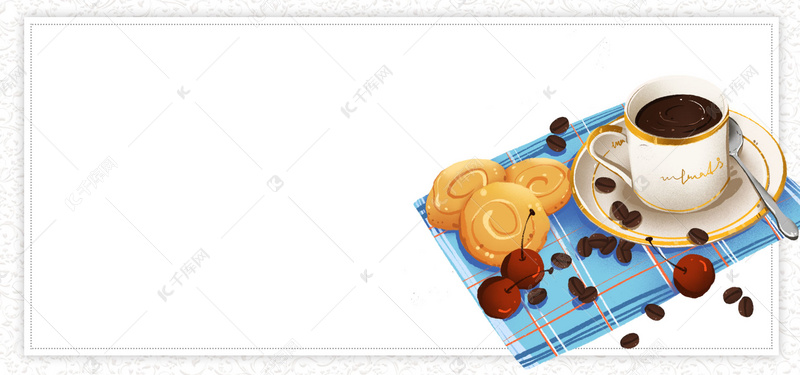 大气饮料奶茶茶点banner背景图片免费下载_海