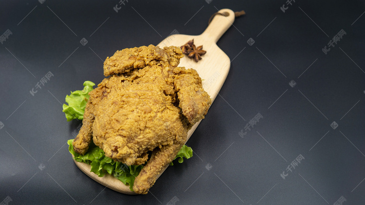 美味食物炸全鸡高清图片