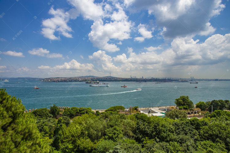 土耳其海边摄影图
