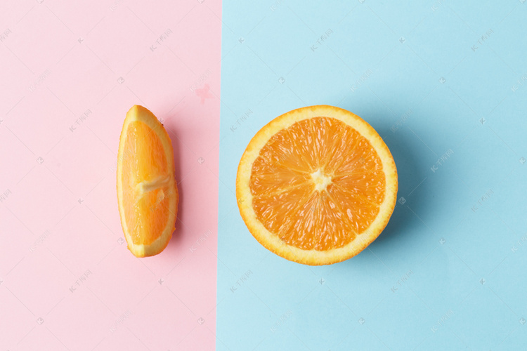 水果橙子摄影图