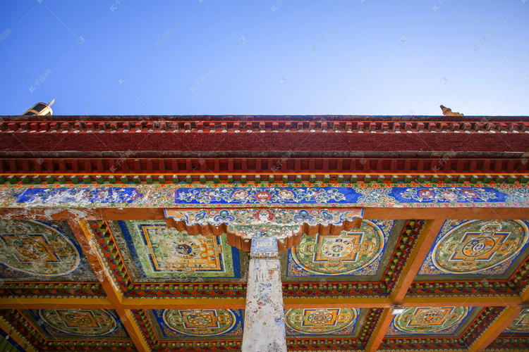 布达拉宫景观建筑摄影图