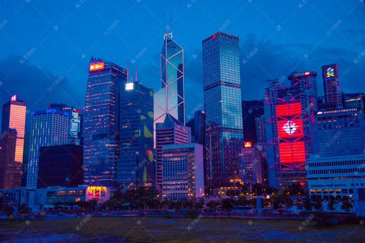 香港中环摄影图