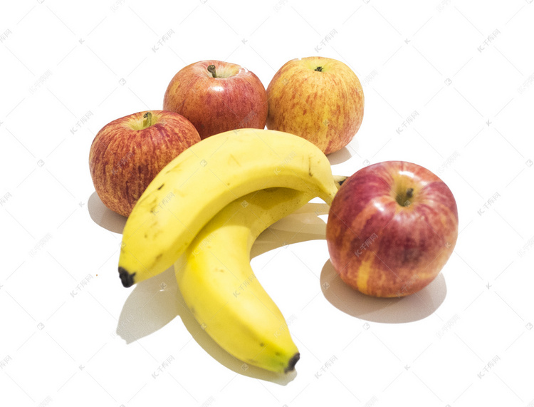 香蕉苹果摄影图
