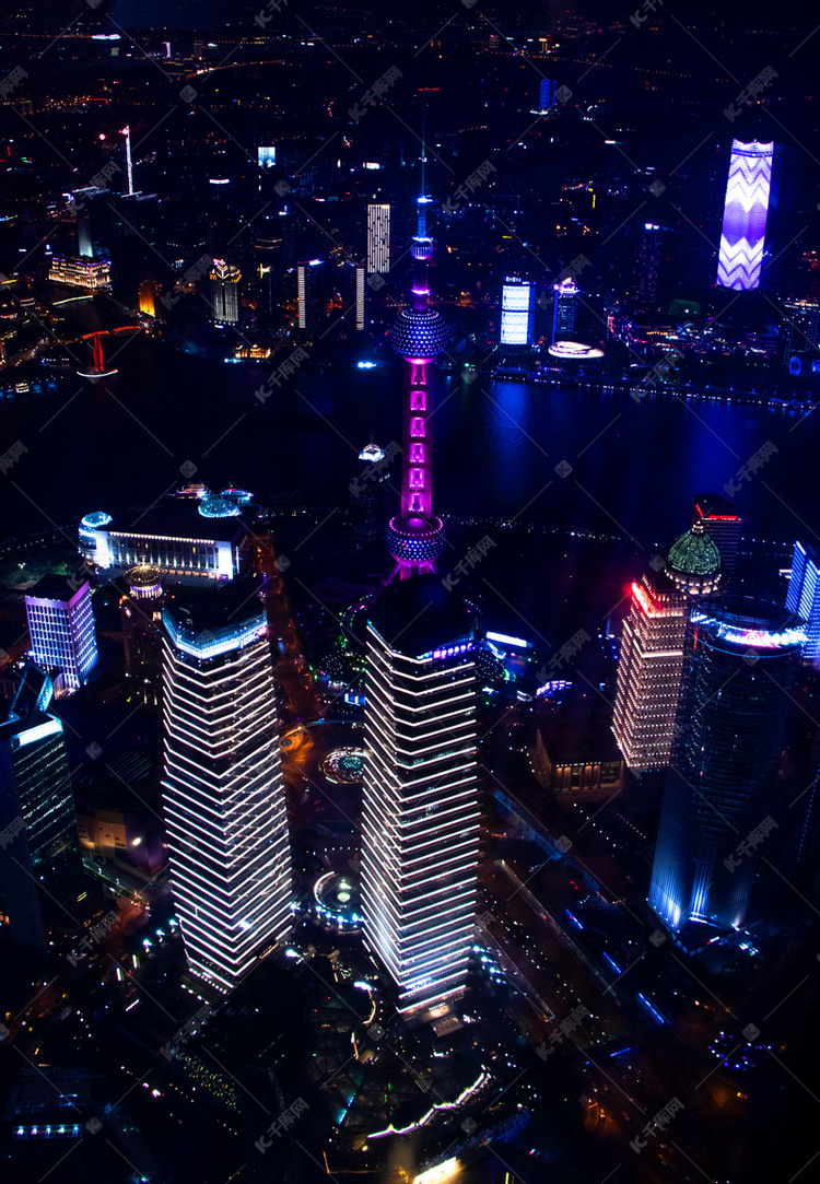 上海东方明珠电视塔摄影图
