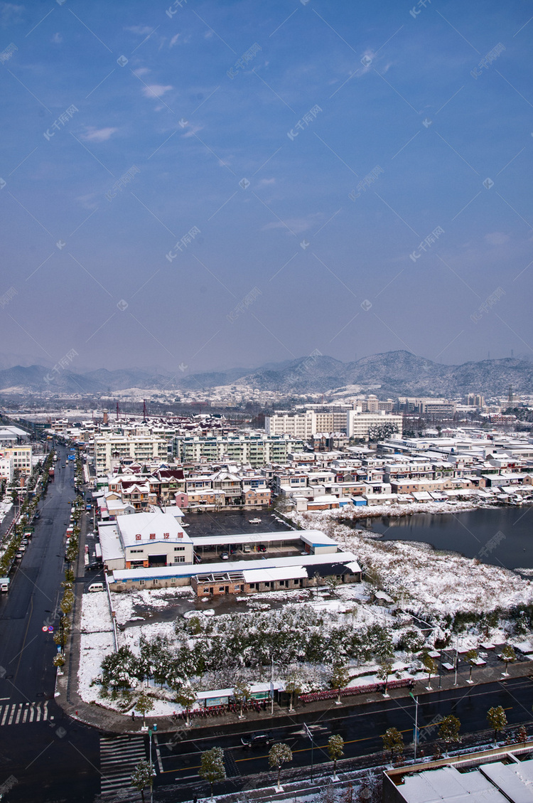 城市建筑群摄影图