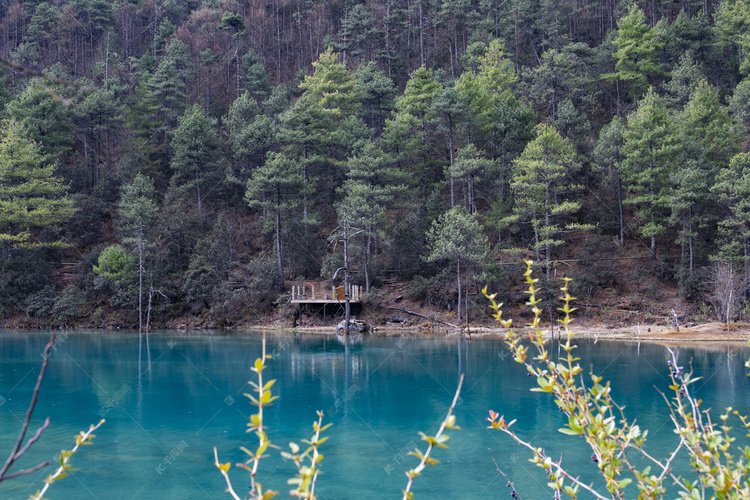 旅游区自然风光风景摄影图