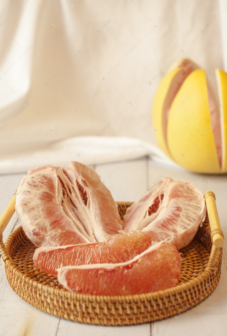 新鲜柚子摄影图摄影作品2020-09-28发布,千库摄影频