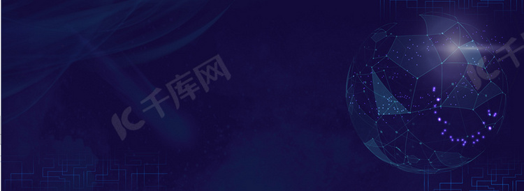 星球地球数据背景banner